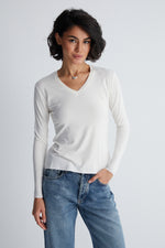 Ekru Ultralight V Yaka Üst